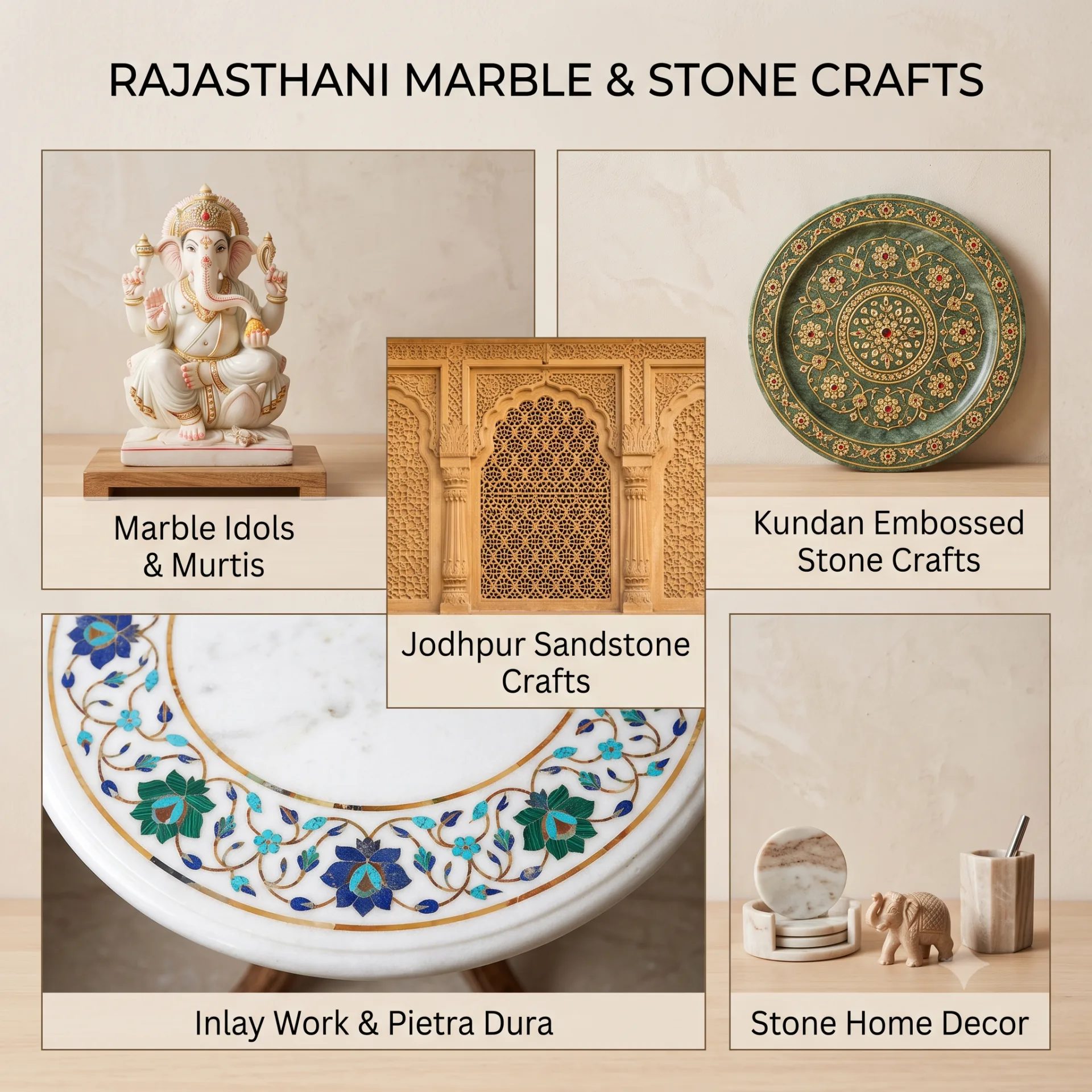 Rajasthani Marble & Stone Craft